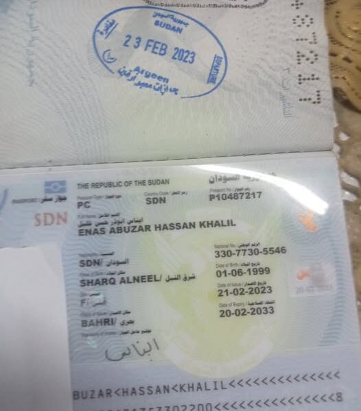 جوازات موجودة معي